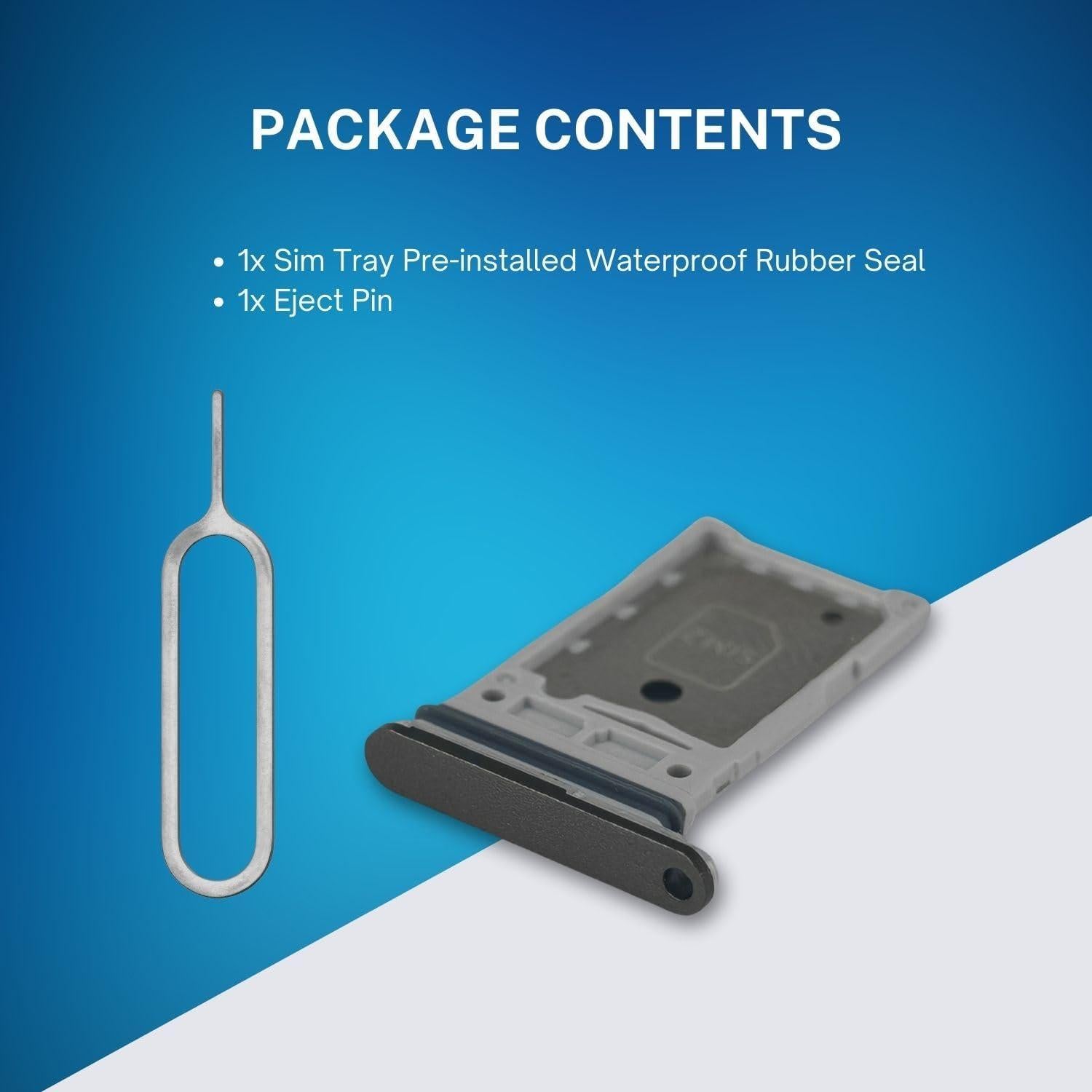 Soporte para tarjeta SIM Samsung Galaxy S24 Ultra Negro Titanio