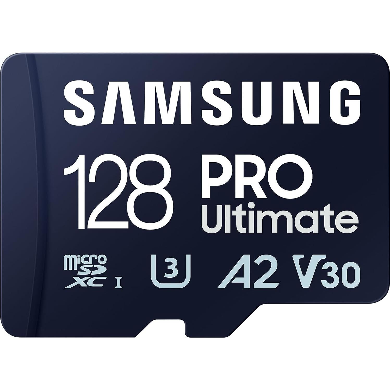 Tarjeta de Memoria microSD Samsung PRO Ultimate 128GB UHS-I