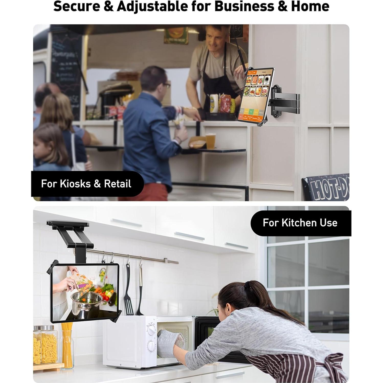 Soporte de Pared AboveTEK para Tableta 7-11" Antirrobo