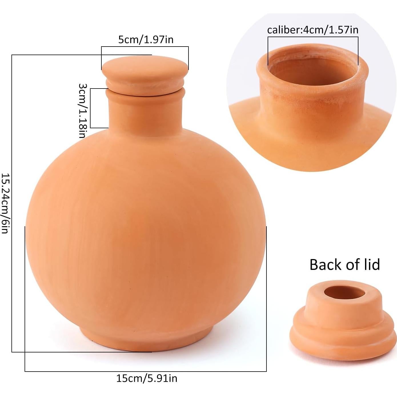 Ollas de Riego Automáticas Lovely Ran 15 cm Terracota