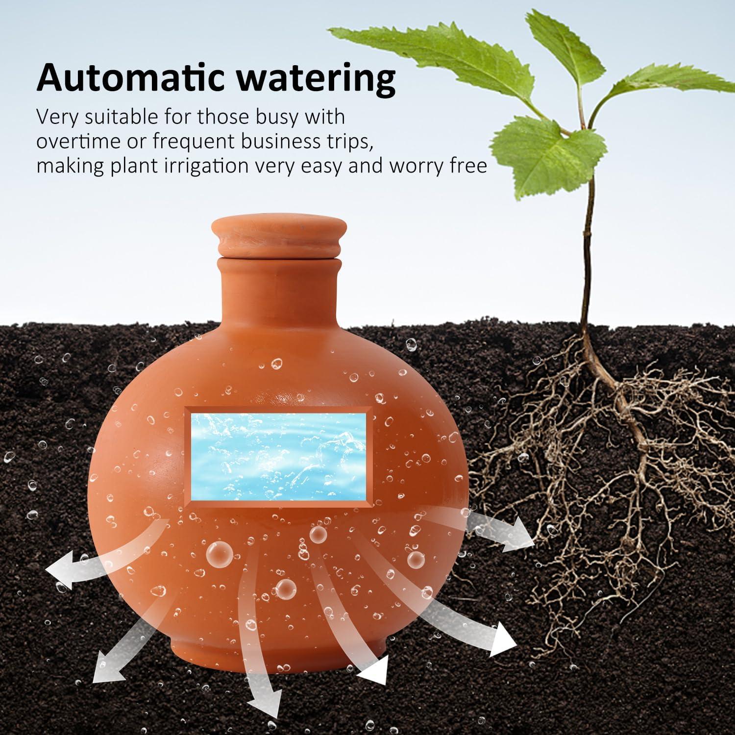 Ollas de Riego Automáticas Lovely Ran 15 cm Terracota