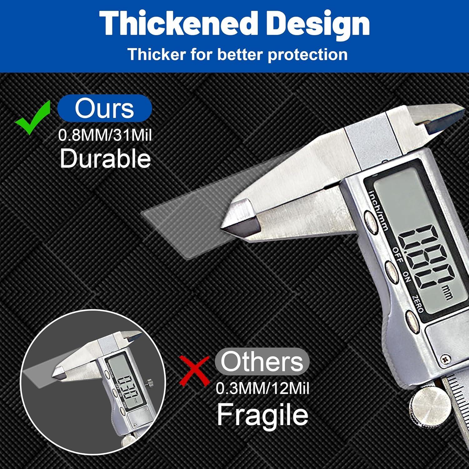 Paquete de 6 fundas protectoras transparentes LIEMAND para tarjetas