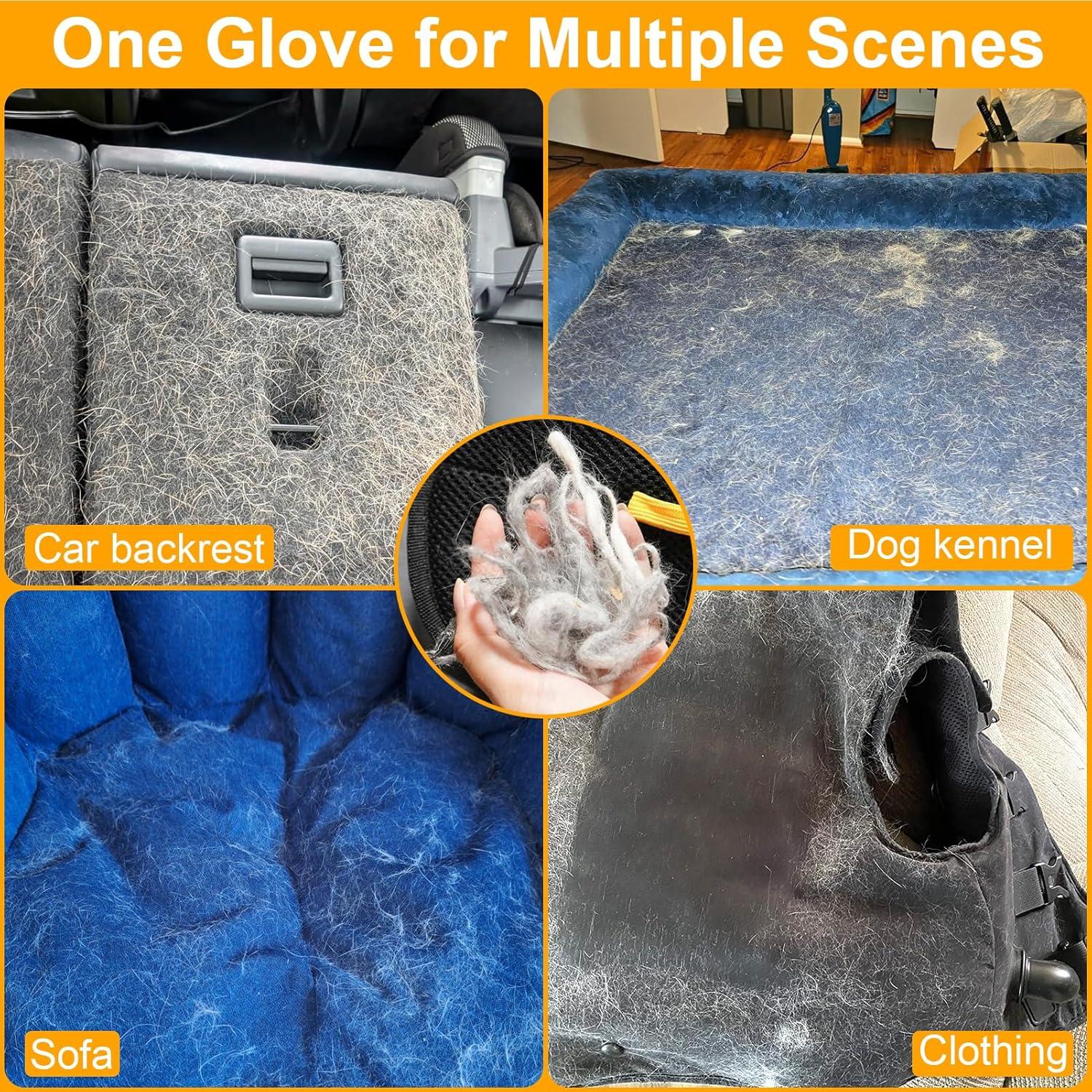 Guantes Electroestáticos AIERSA para Eliminación de Pelo de Mascota