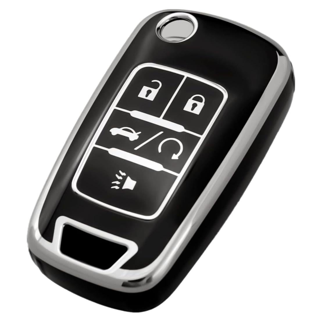 Funda de Llave OFFCURVE para Chevrolet y GMC - TPU Negro