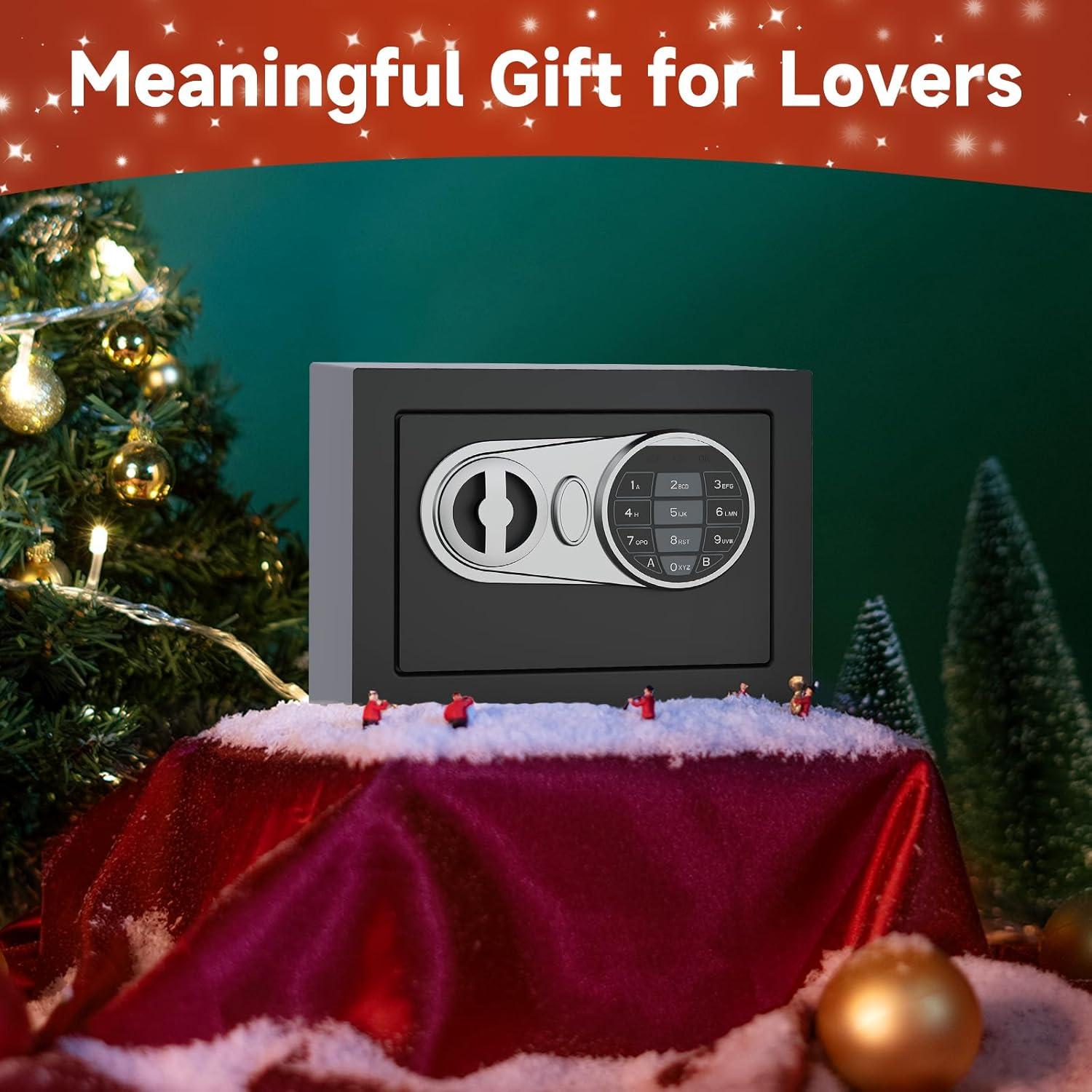 Caja Fuerte Digital Mini Goldenkey 0.23 m³ con Llaves y Código