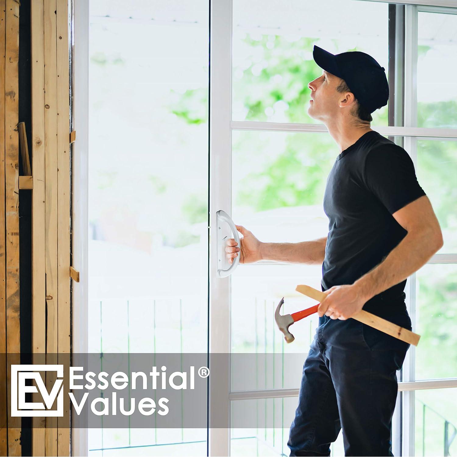 Juego de Manijas para Puertas Correderas Essential Values - Blanco