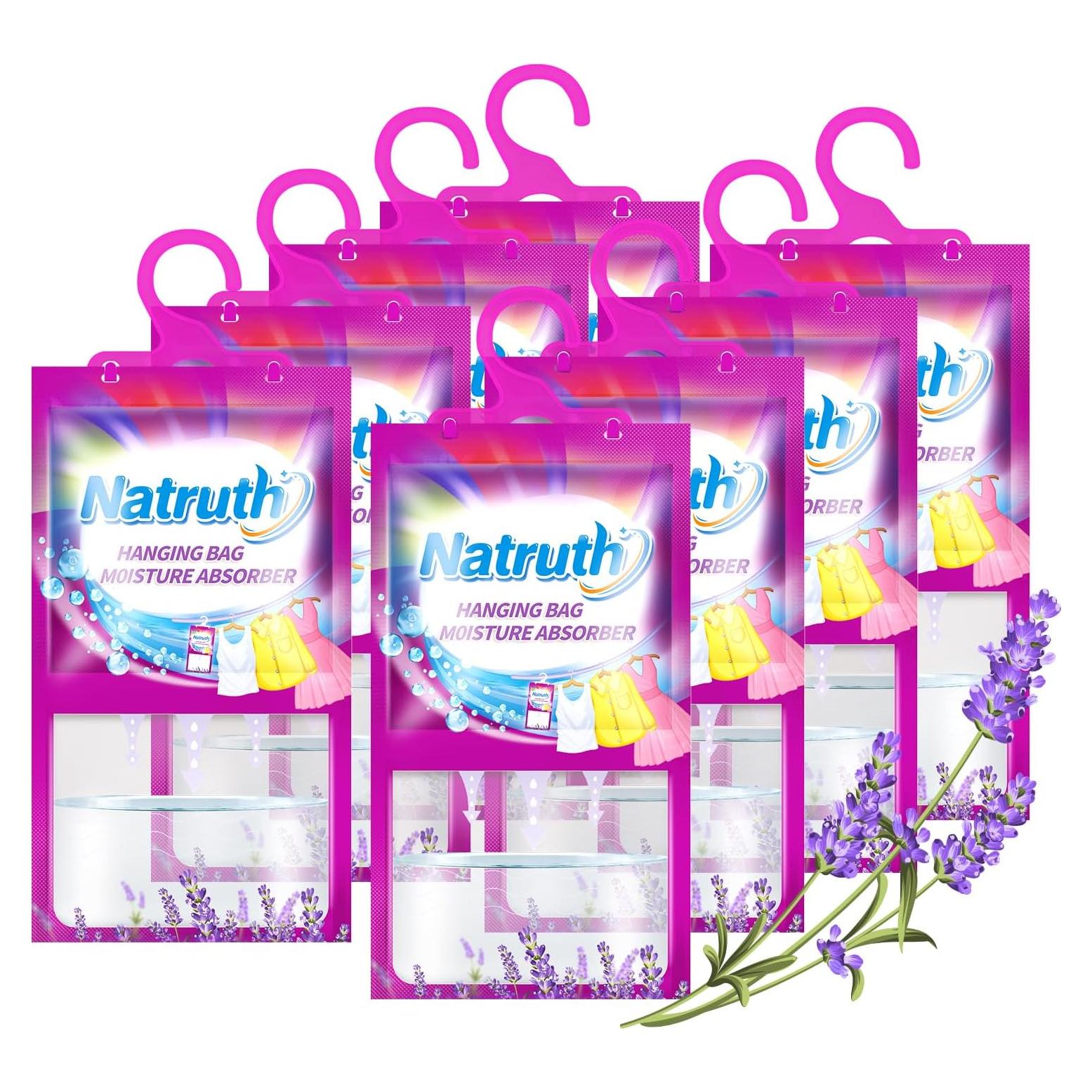 Bolsas Absorbentes de Humedad NATRUTH 8 Pack Lavanda 298g