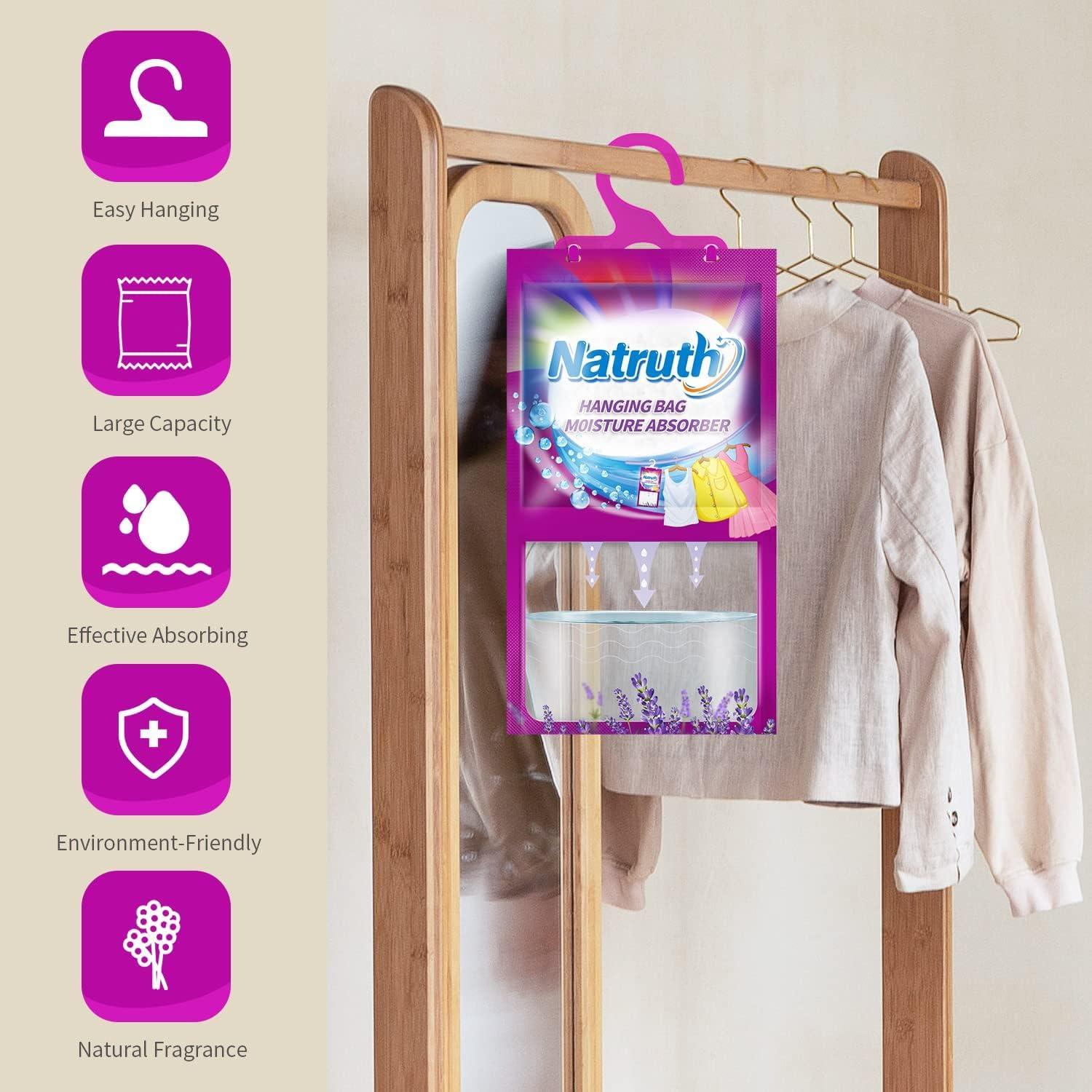 Bolsas Absorbentes de Humedad NATRUTH 8 Pack Lavanda 298g