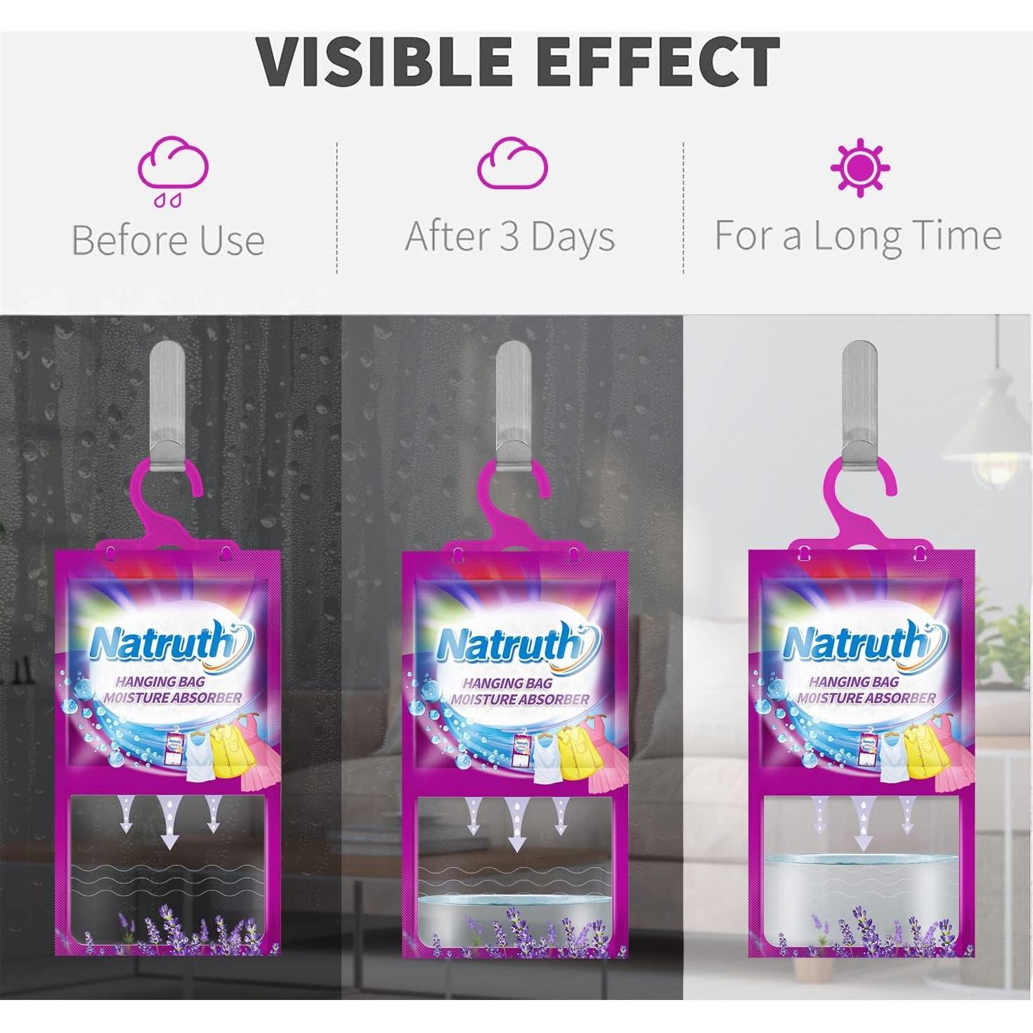 Bolsas Absorbentes de Humedad NATRUTH 8 Pack Lavanda 298g