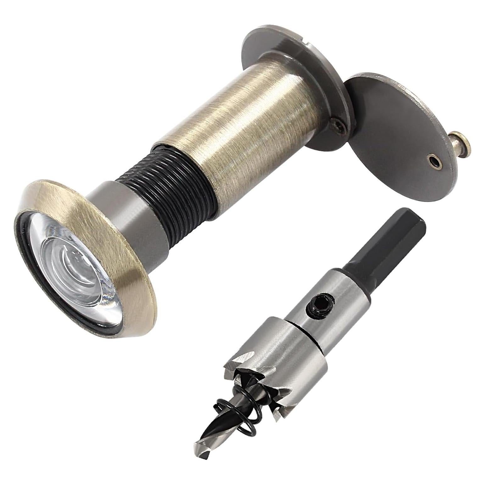 Mirilla de Puerta Waziaqoc Bronce Antiguo Ajustable 3.9-5.9cm