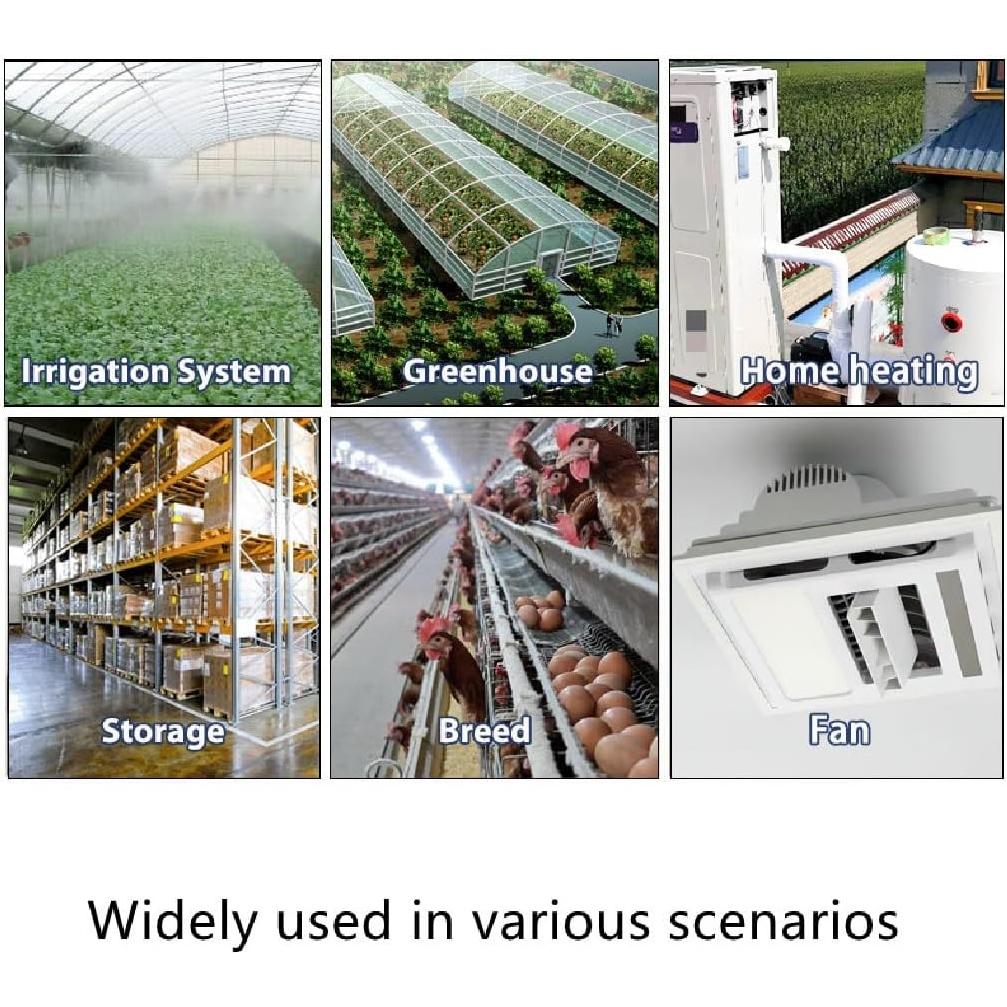 Controlador de Temperatura Zigbee Baolan DC 7-32V con Sonda Extendible