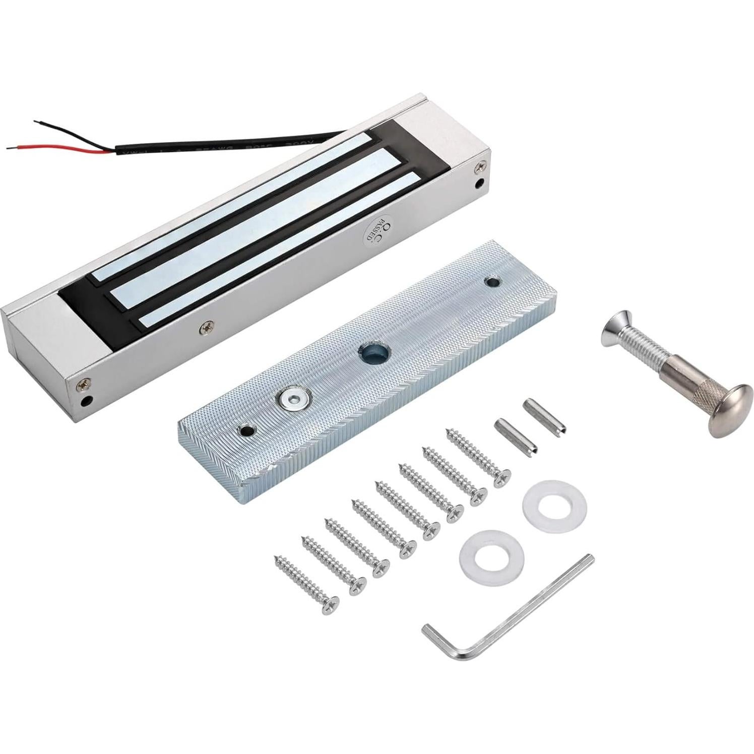 Cerradura Magnética Eléctrica YUHANUS 180KG 12V Modo NC