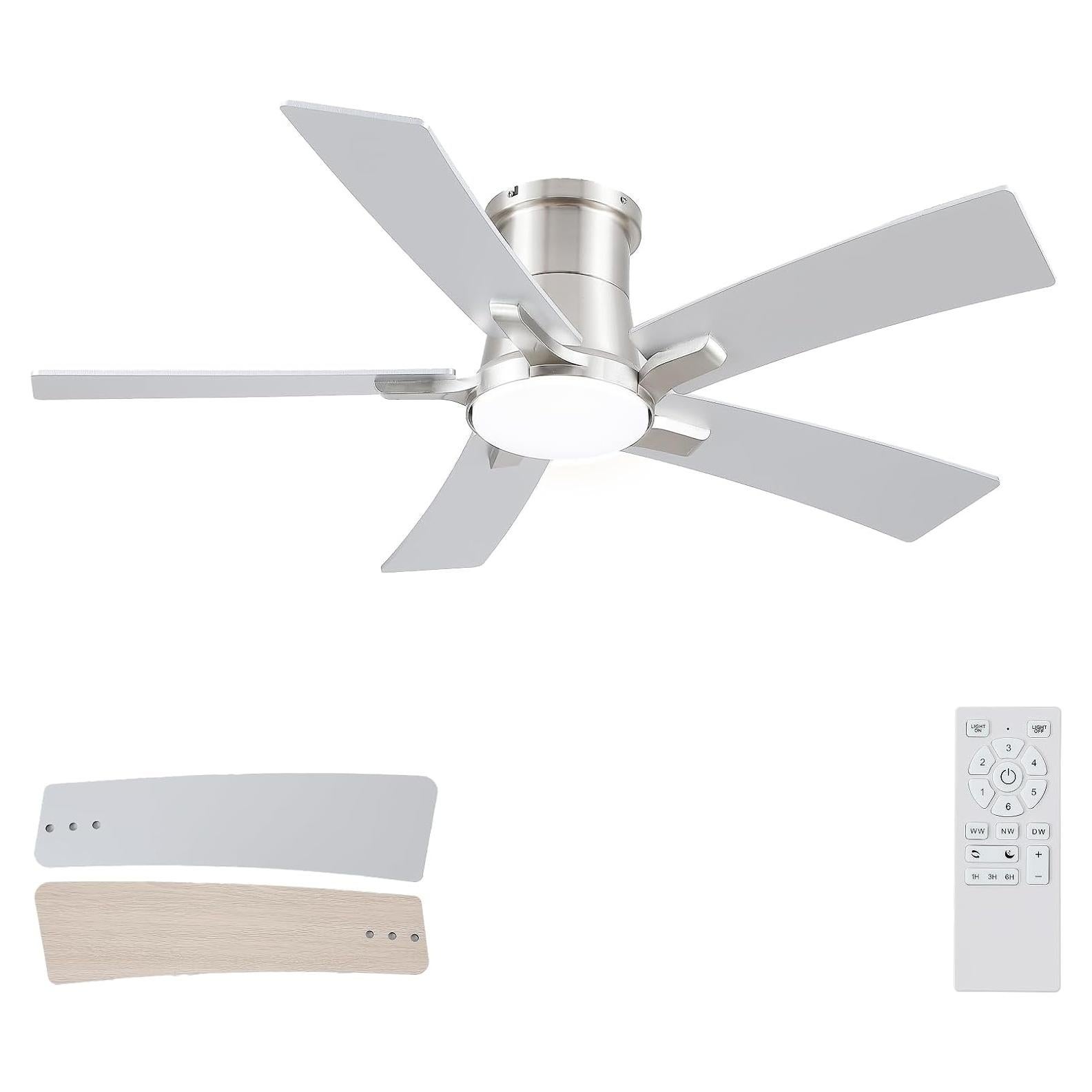 Ventilador de Techo 116cm Realmate con Luces y Control Remoto