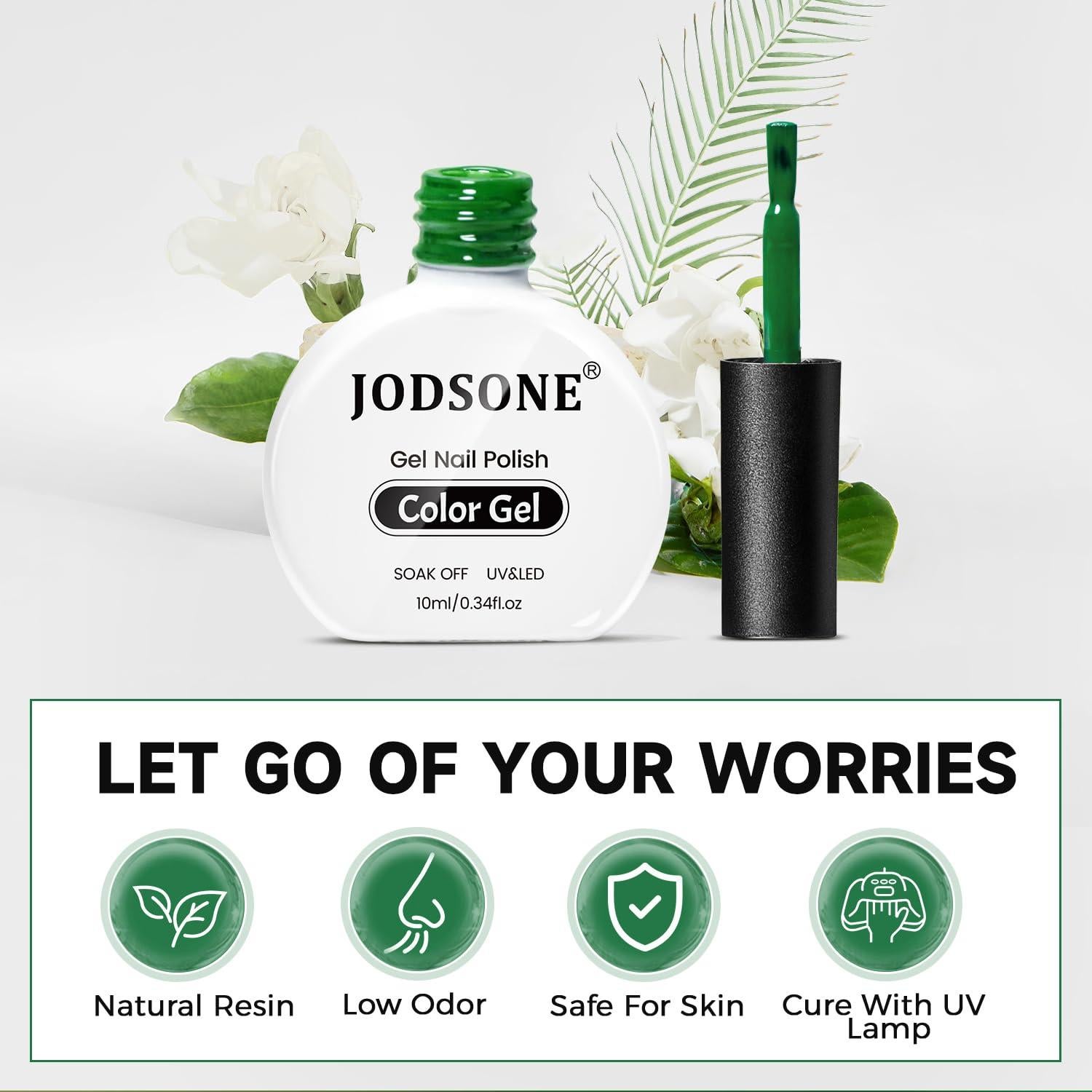 Esmalte de Uñas en Gel JODSONE 20 Colores 10ml Uso Profesional