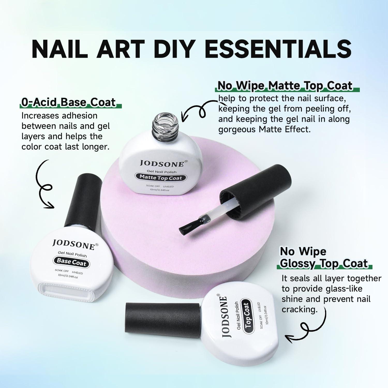 Esmalte de Uñas en Gel JODSONE 20 Colores 10ml Uso Profesional