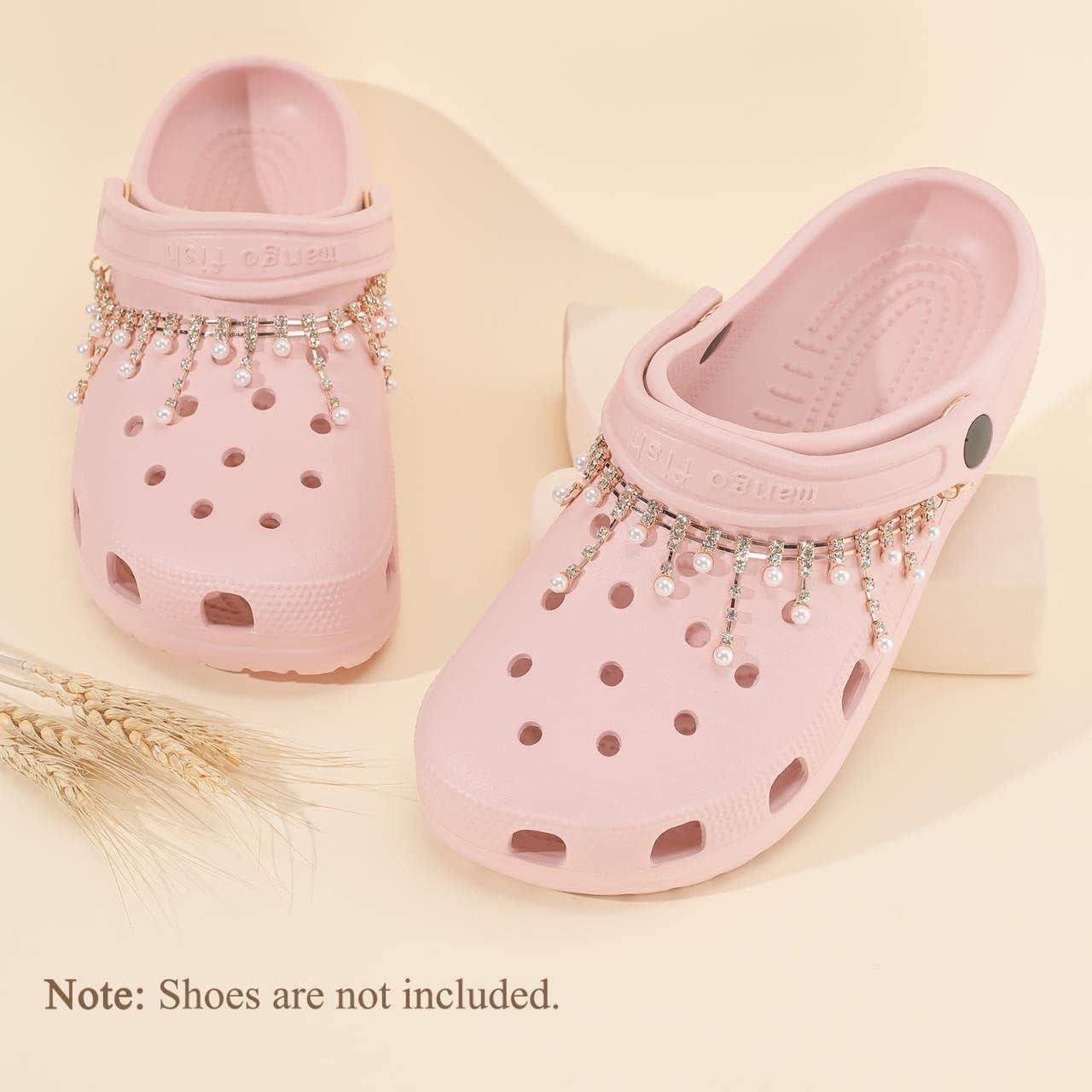 Cadenas de Zapatos Bling Bellaqueo para Niñas - Borlas Doradas