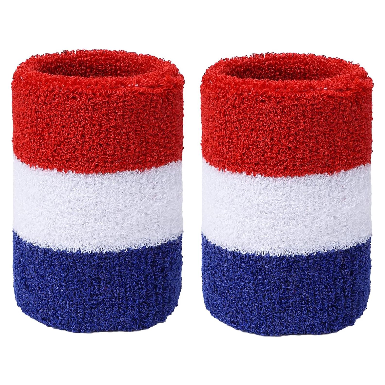 Muñequera Deportiva Yolev Absorbente de Sudor 2 Pcs