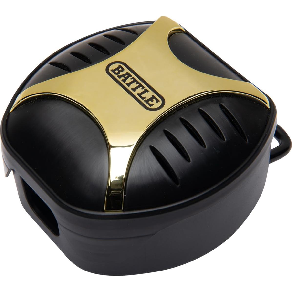 Funda para Protector Bucal Battle Sports Science Negro/Dorado