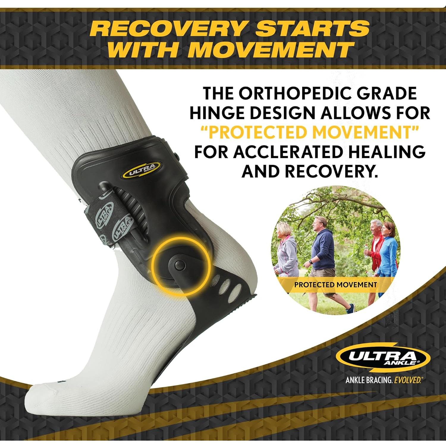 Férula para Tobillo Ultra Ankle High-5 - Pequeña, Soporte y Protección