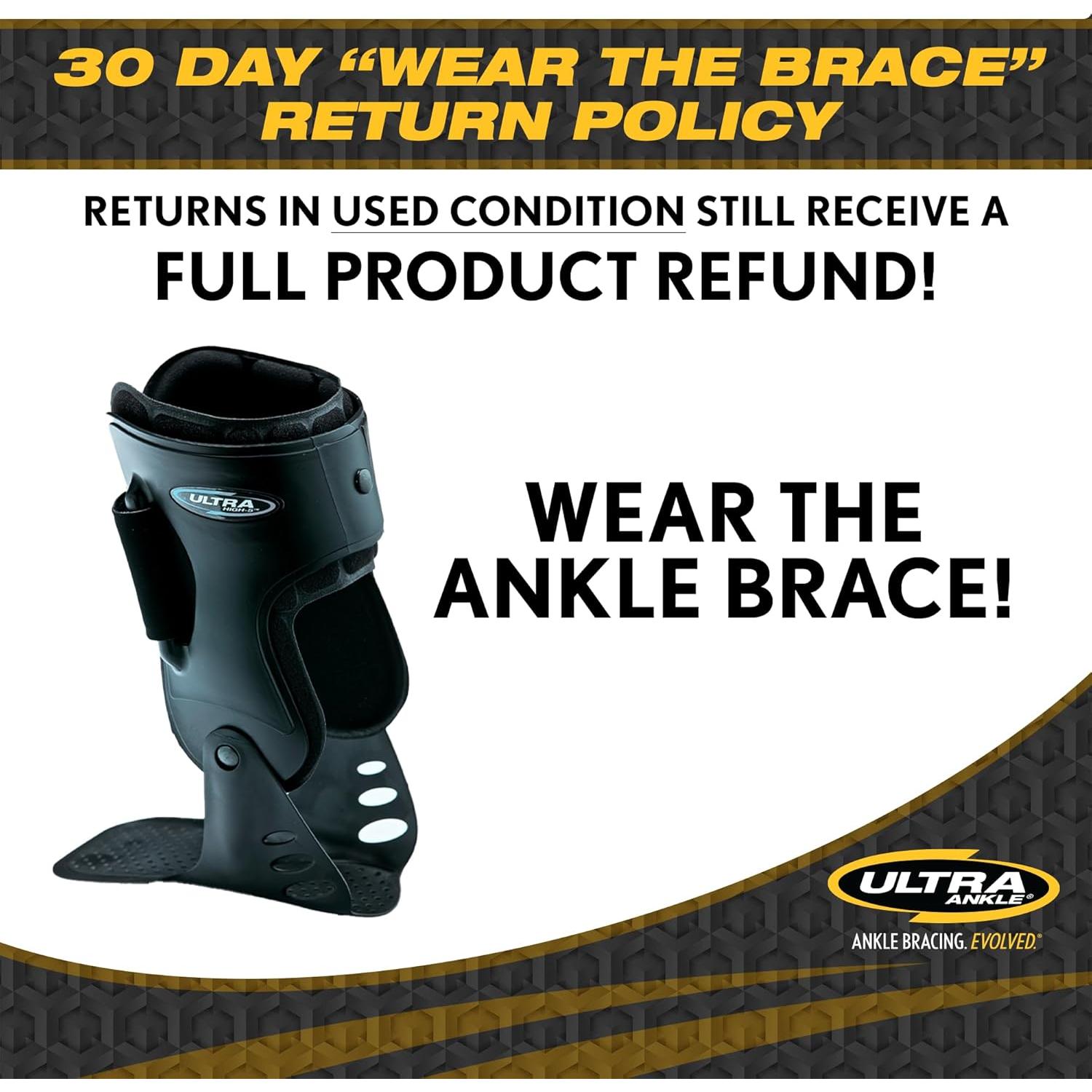 Férula para Tobillo Ultra Ankle High-5 - Pequeña, Soporte y Protección