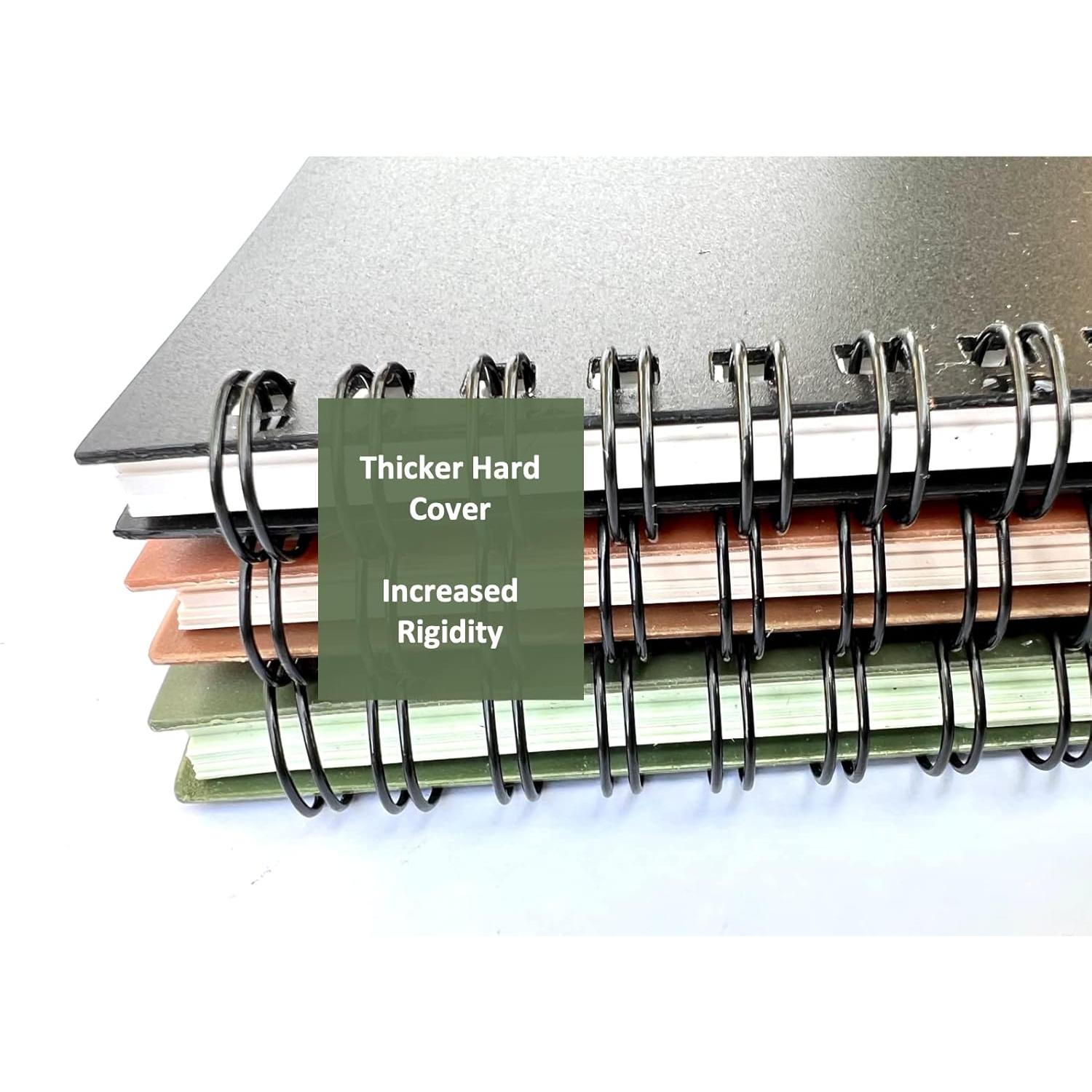 Bloc de Notas Impermeable LETHALIFE 21.6x27.9 cm Negro