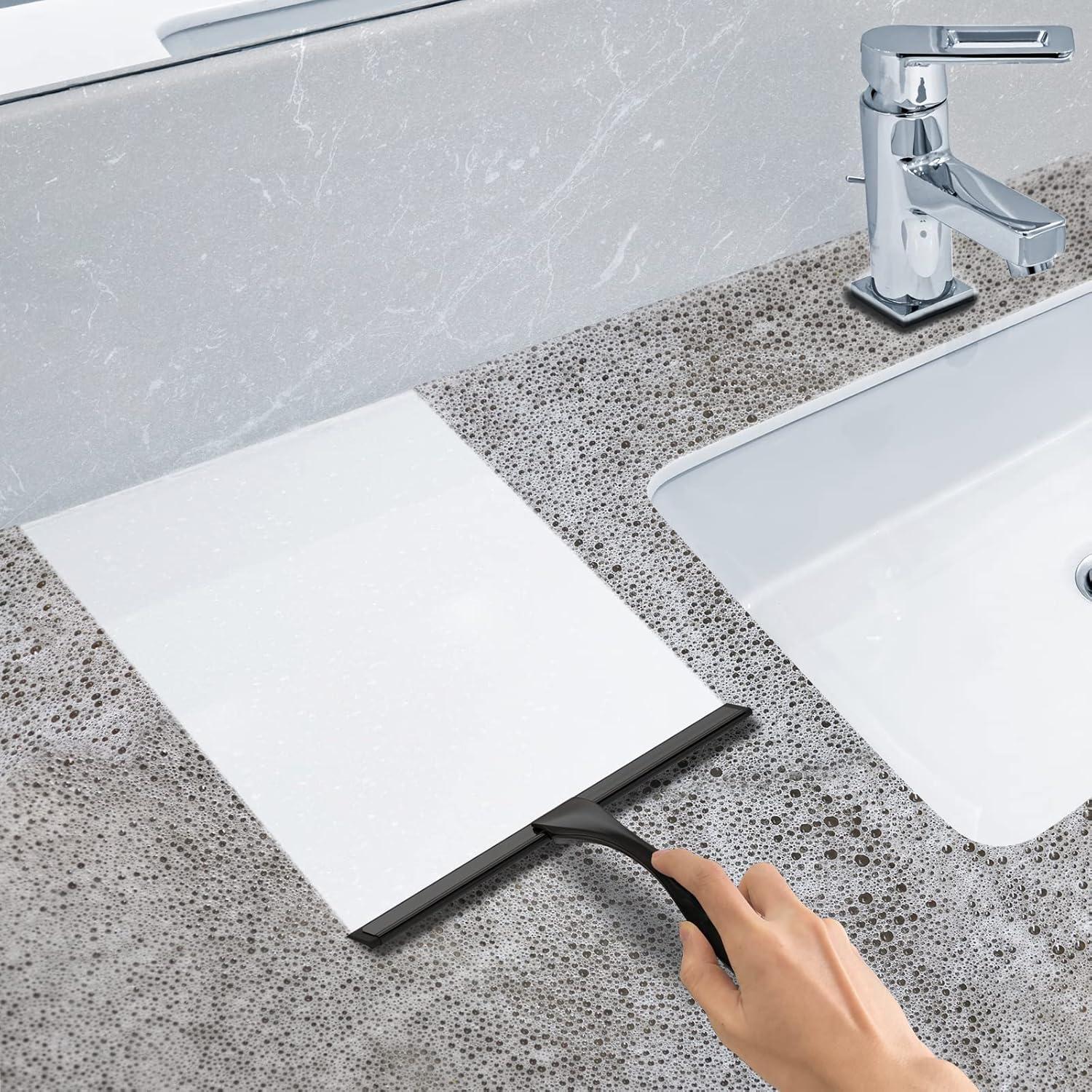 Limpiaparabrisas de Acero Inoxidable Docrok 25.4 cm Negro