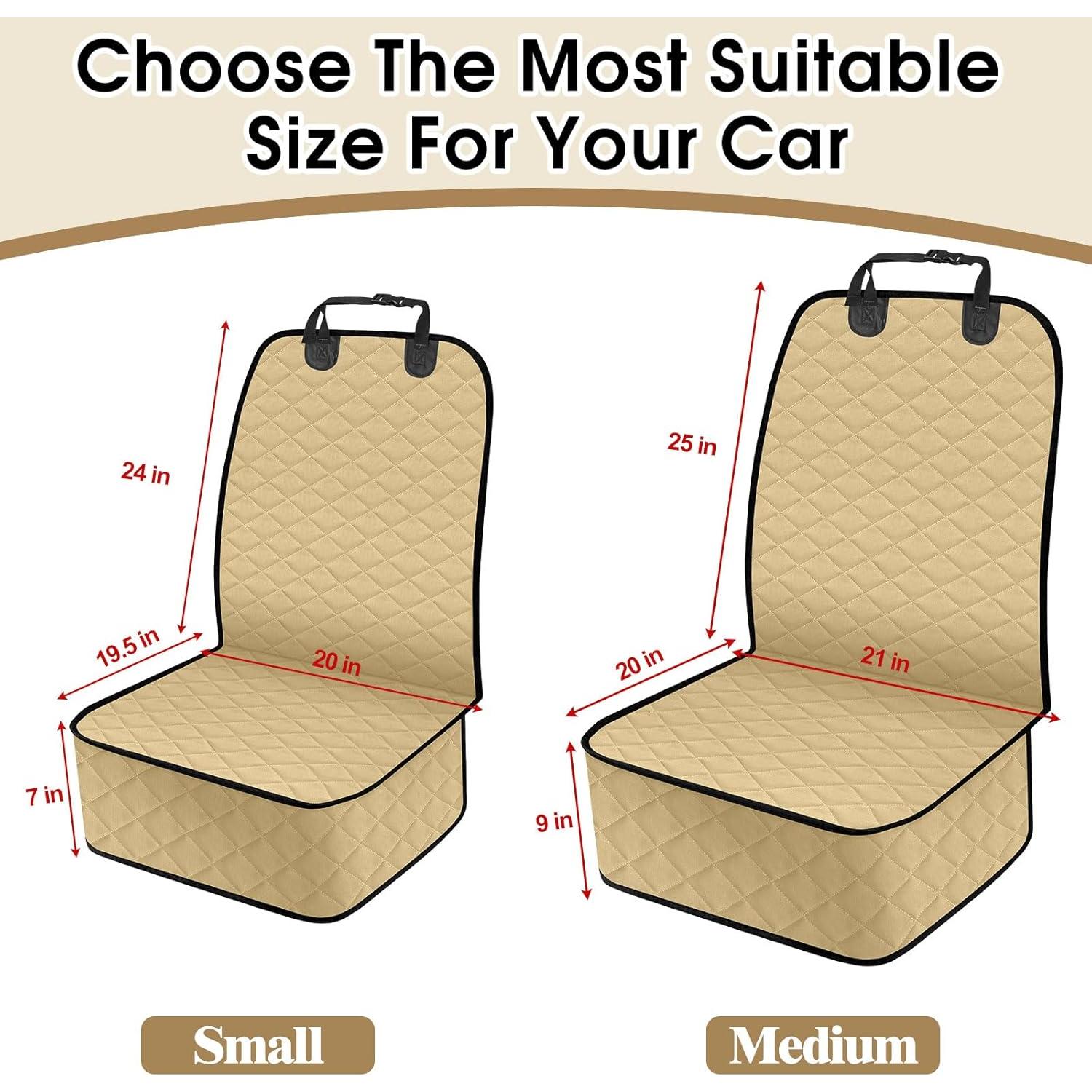 Funda de Asiento Delantero para Perros NECKORY Impermeable