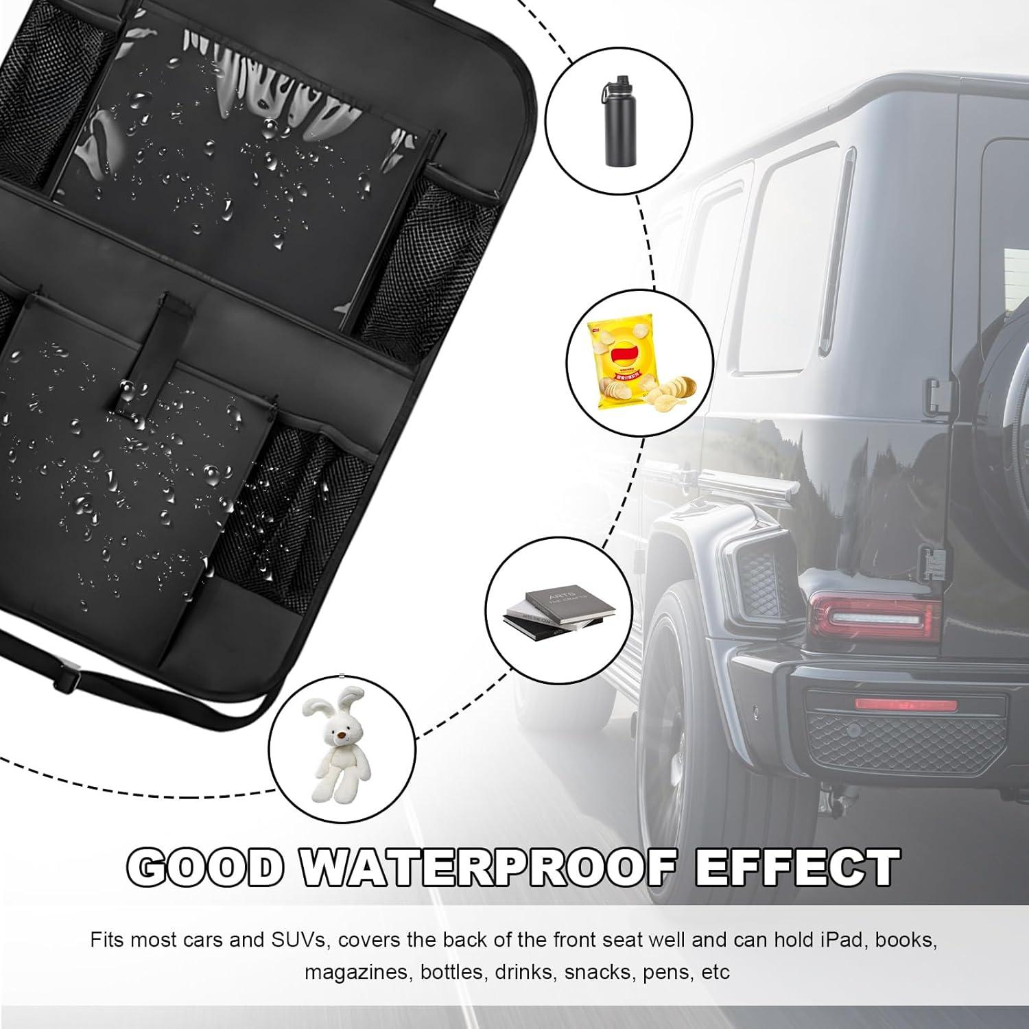 Organizador de Asiento Trasero de Coche NYTKL 2PCS Impermeable