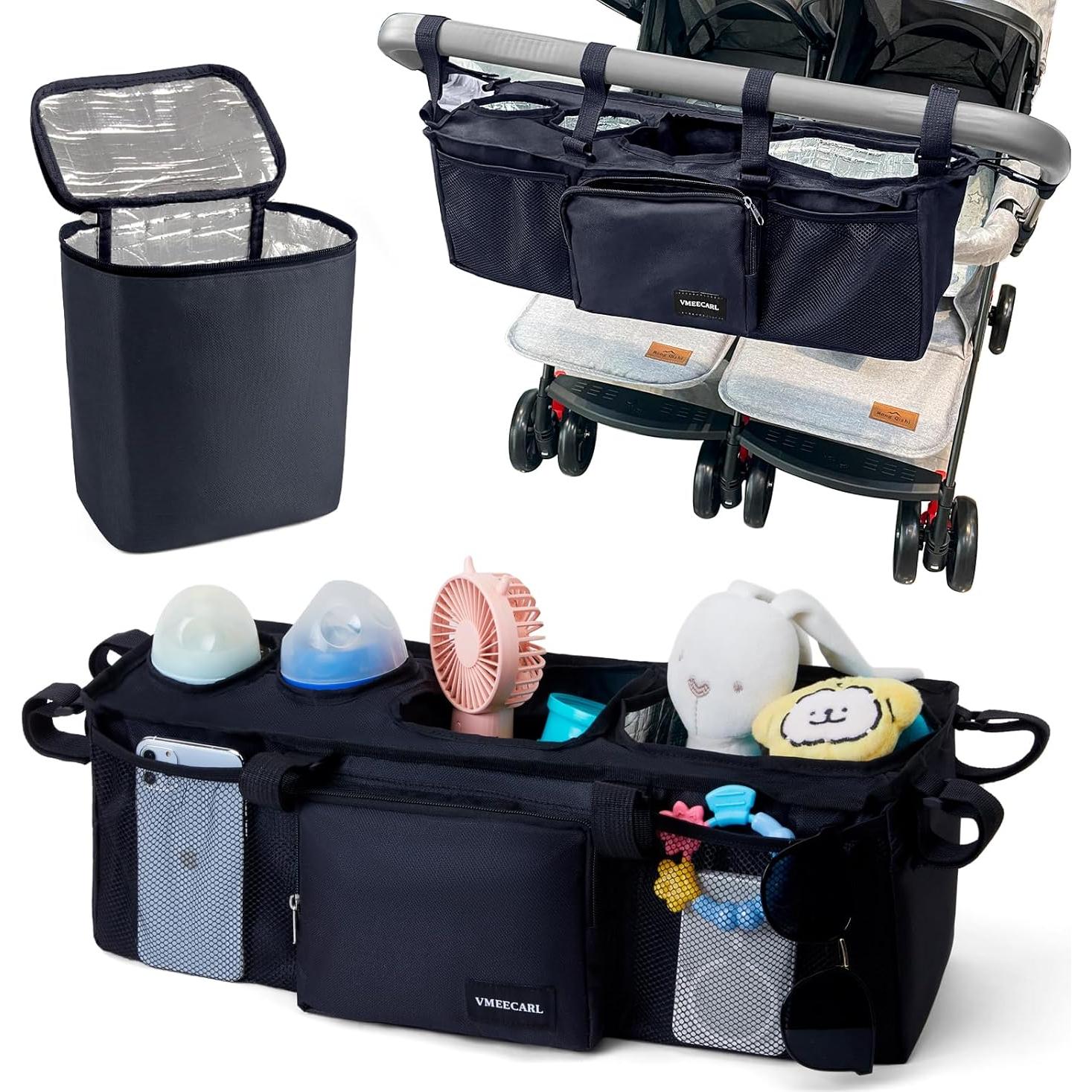 Organizador de Cochecito Doble Bob Duallie con 2 Portavasos