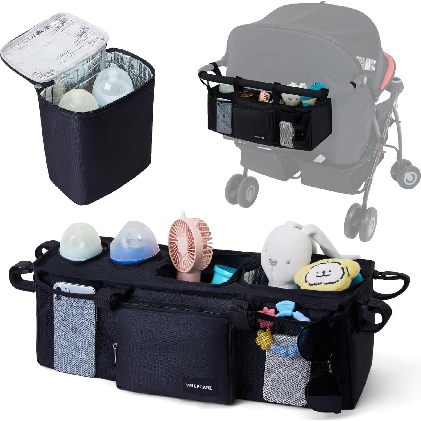 Organizador de Cochecito Doble Bob Duallie con 2 Portavasos