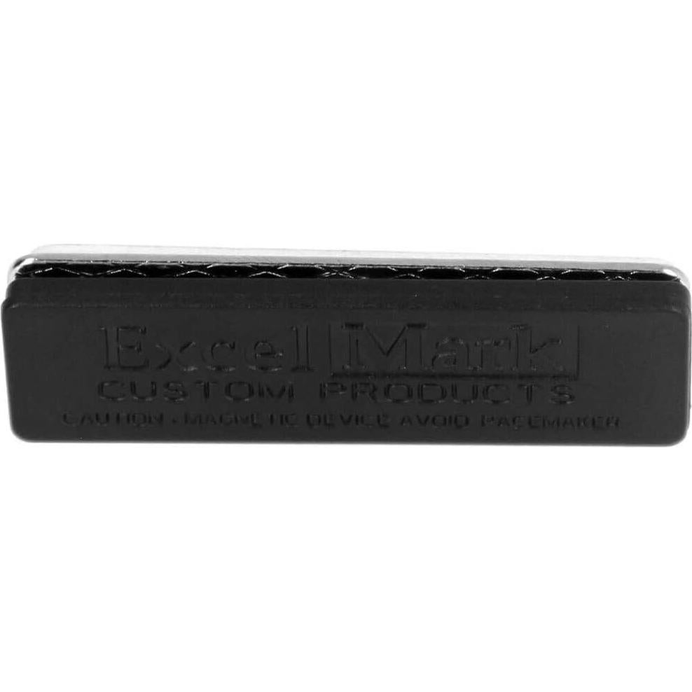 ExcelMark 3 Sujetadores Magnéticos de Nombre 4.4x1.3cm
