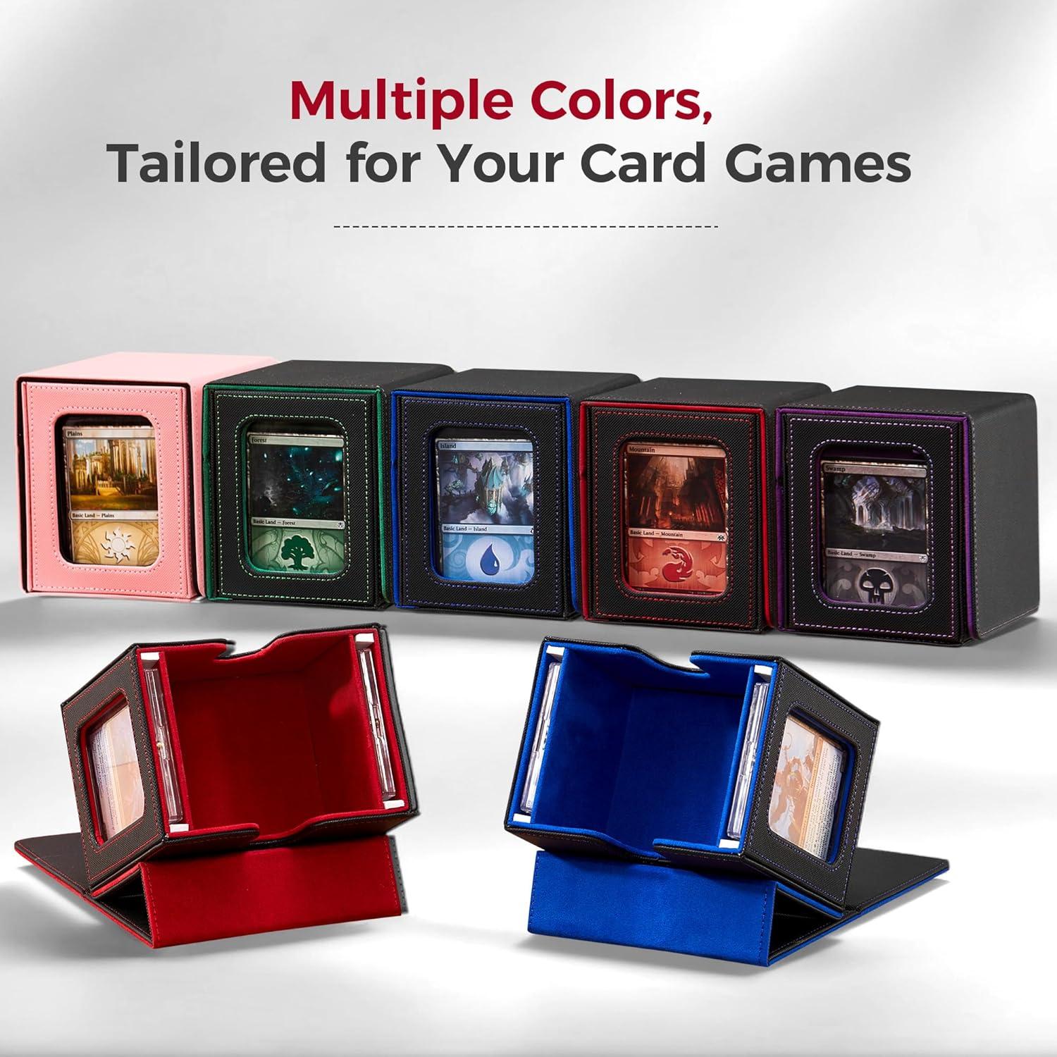 Caja de Barajas Zettokete Commander Doble Rosa y Negro 100 Cartas