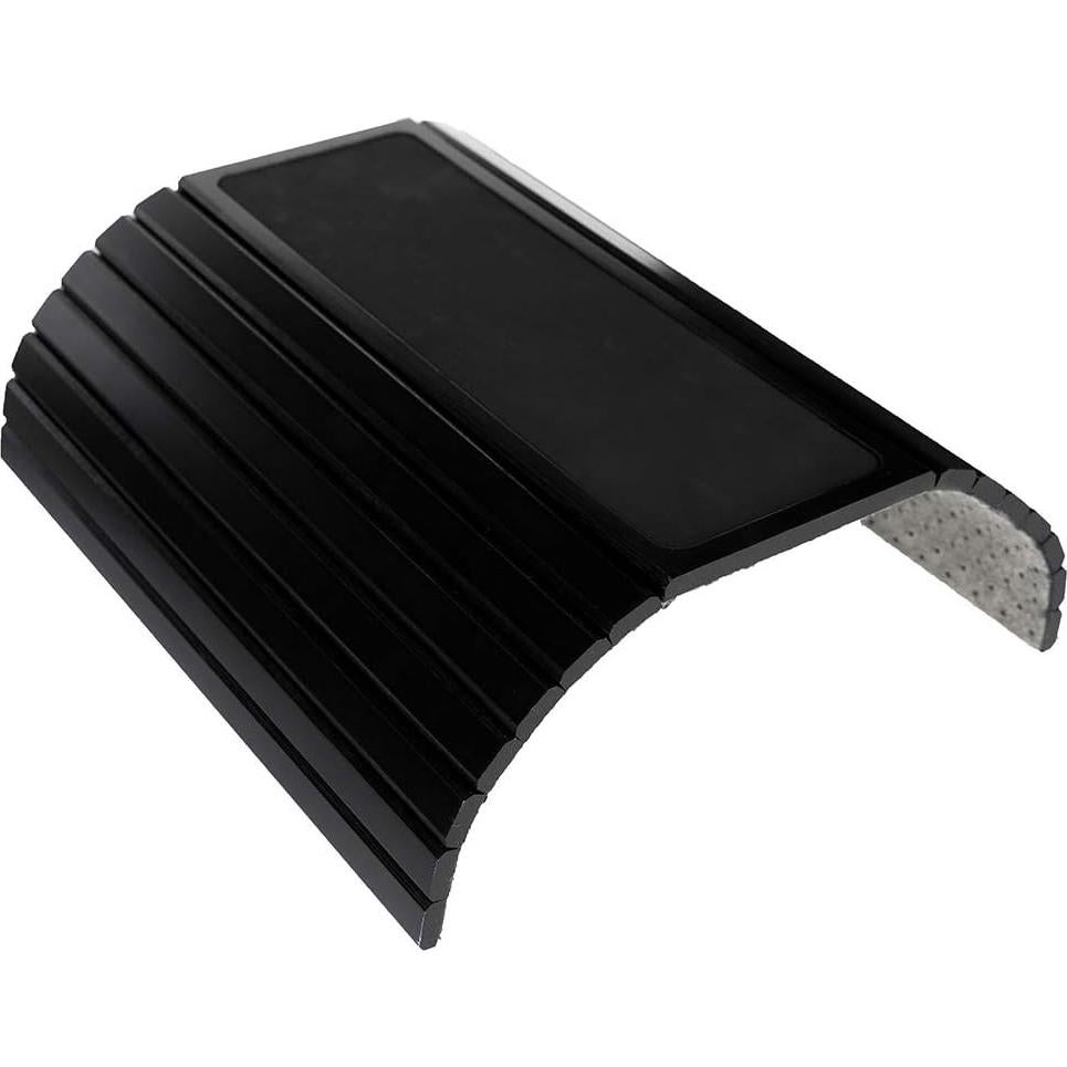 GEHE Sofa Arm Tray Table for Couch Flexible/Foldable Sofa Tray Couch arm Table Perfect for Drinks Snacks Remote Control or Phone Great arm Tray for Couch armrest (Black)