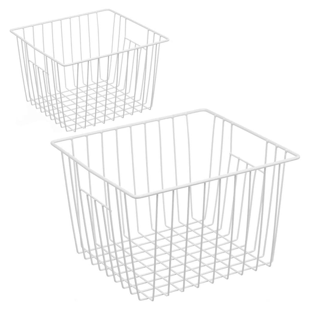 Cestas de Almacenamiento iPEGTOP para Congelador - Juego de 2