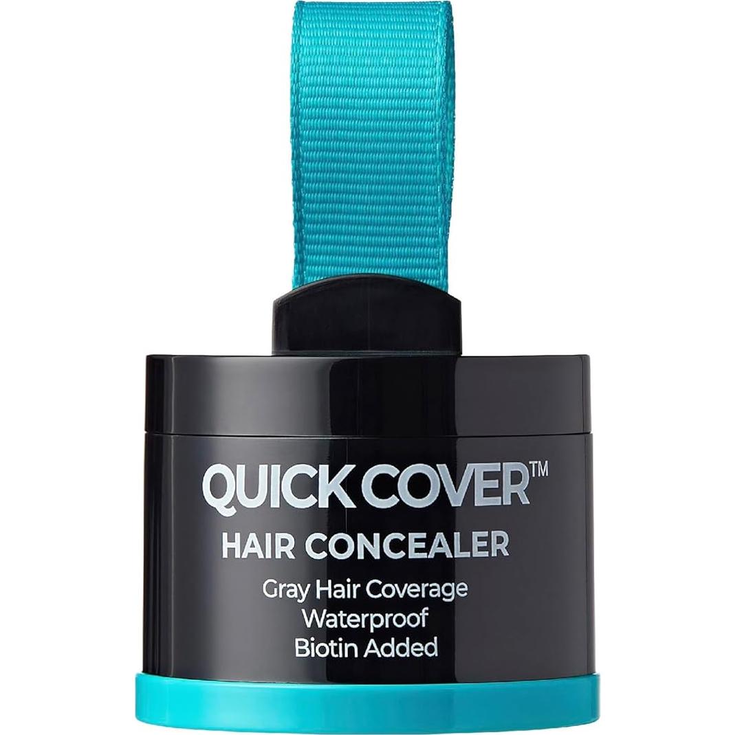 Cubierta Rápida para Cabello Red by Kiss - Negro, Biotina, Resistente al Agua