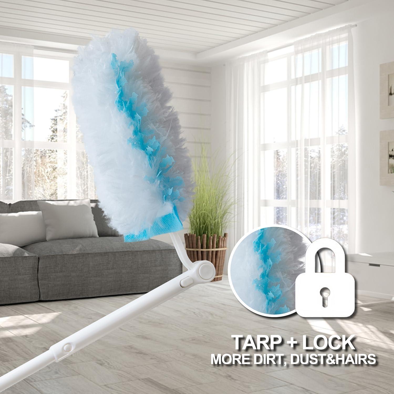 Kit de Duster 360 LANARP - 10 Recambios y Mango Extensible