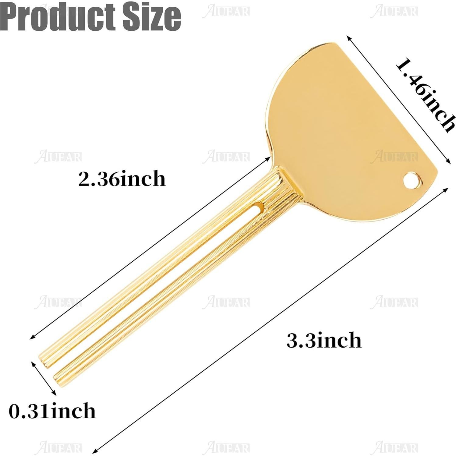 Exprimidor de Tubos de Acero Inoxidable AUEAR - 4 Paquete