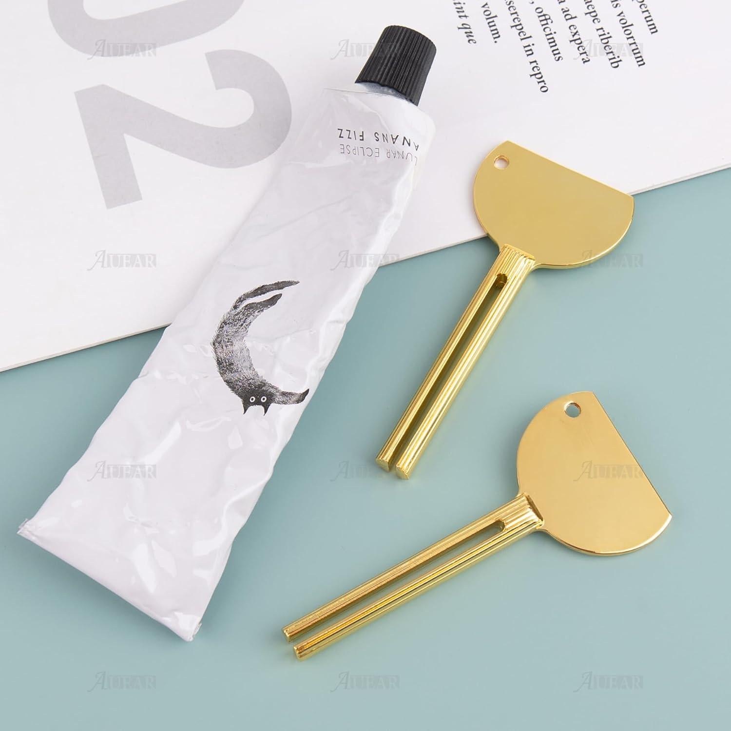 Exprimidor de Tubos de Acero Inoxidable AUEAR - 4 Paquete