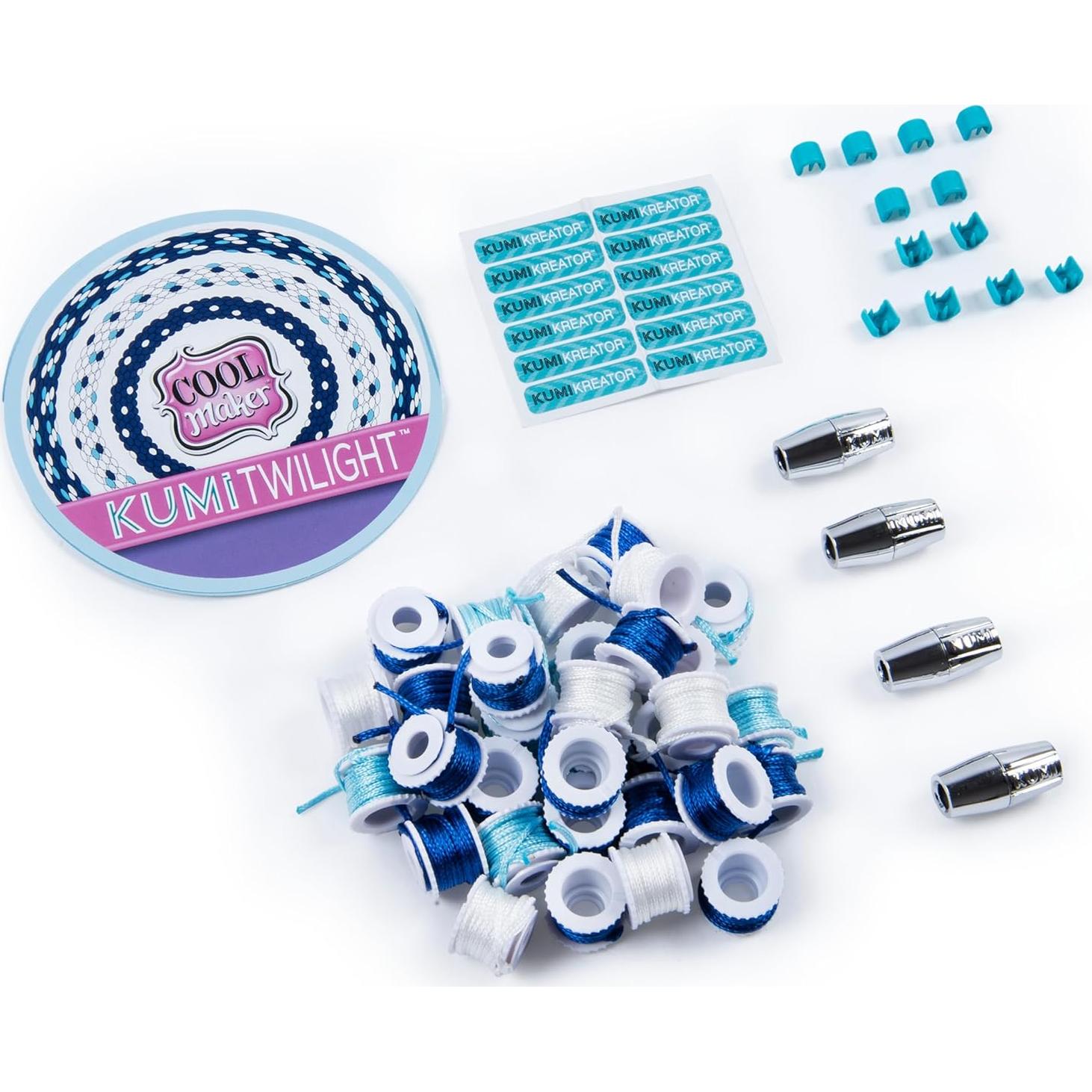 Kit de Pulseras de Amistad Cool Maker KumiKreator 128 Bobinas