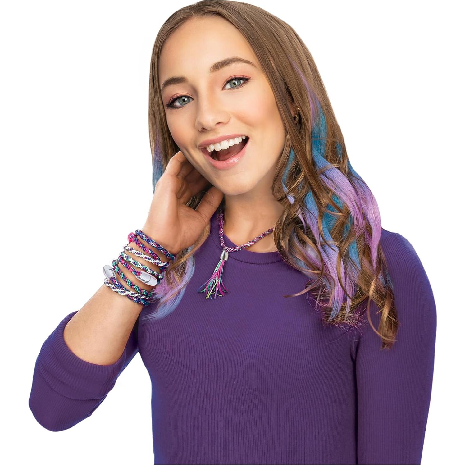 Kit de Pulseras de Amistad Cool Maker KumiKreator 128 Bobinas