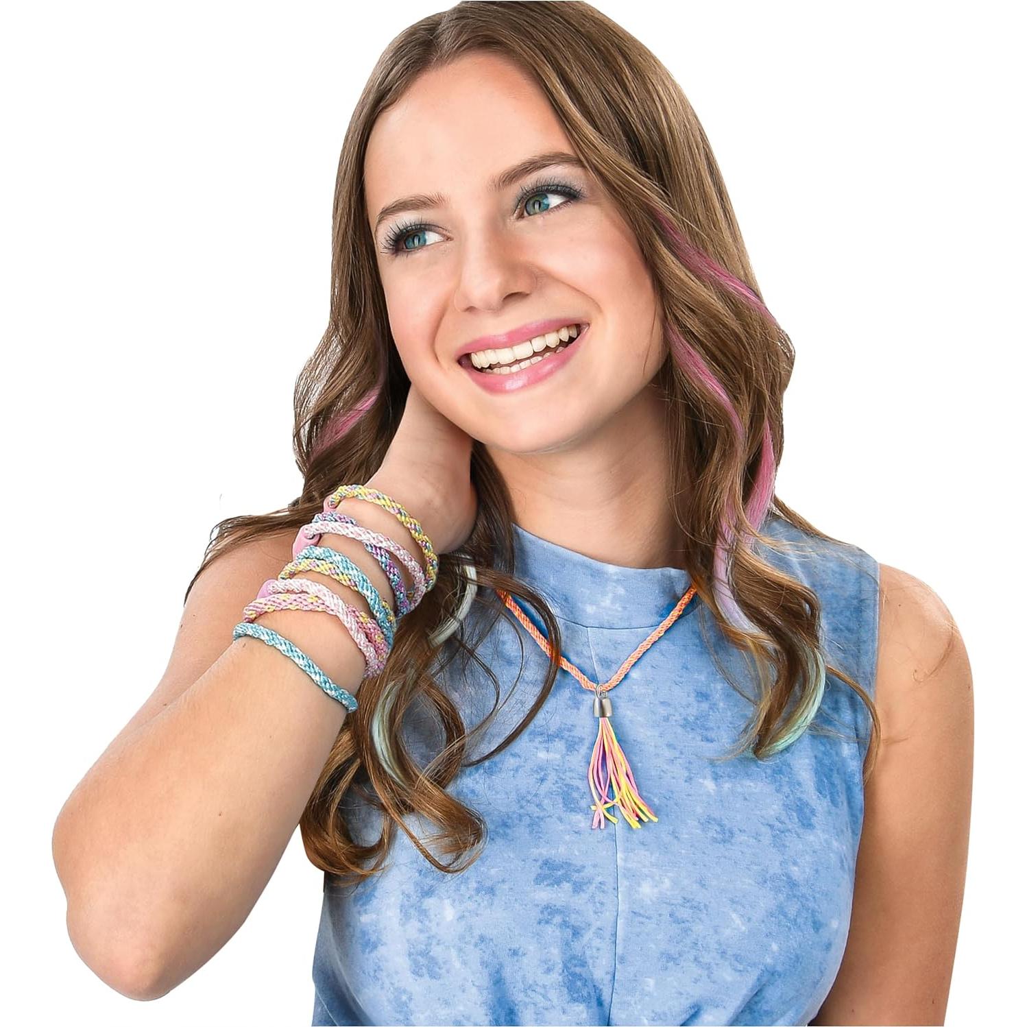 Kit de Pulseras de Amistad Cool Maker KumiKreator 128 Bobinas