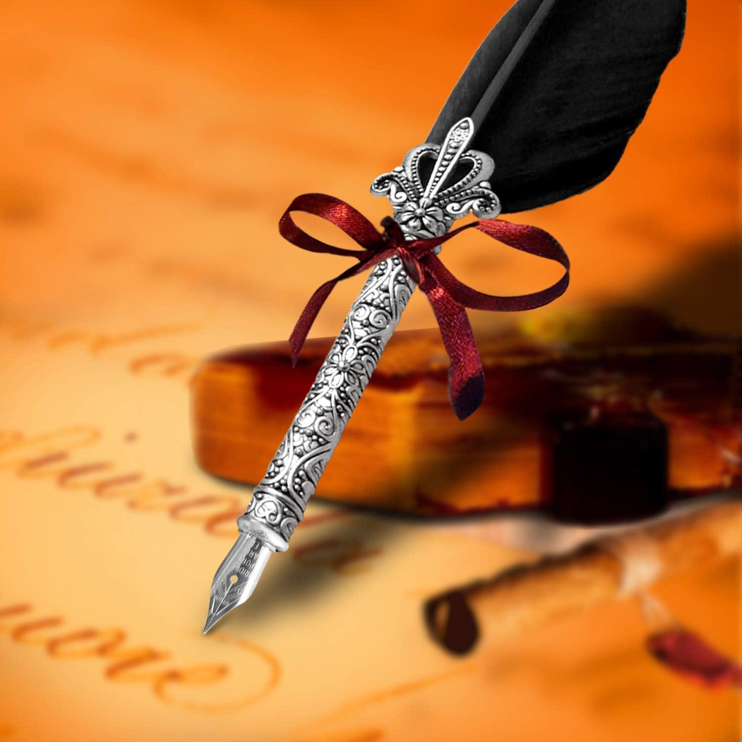 Juego de Plumas de Caligrafía Trustela con 18 Puntas y Tinta