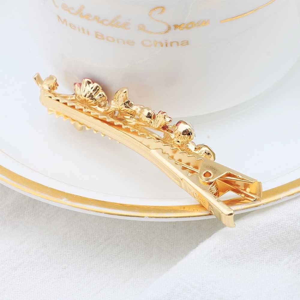 Clips para Cabello de Metal Vintage Coloridos 6pcs Whitebridge