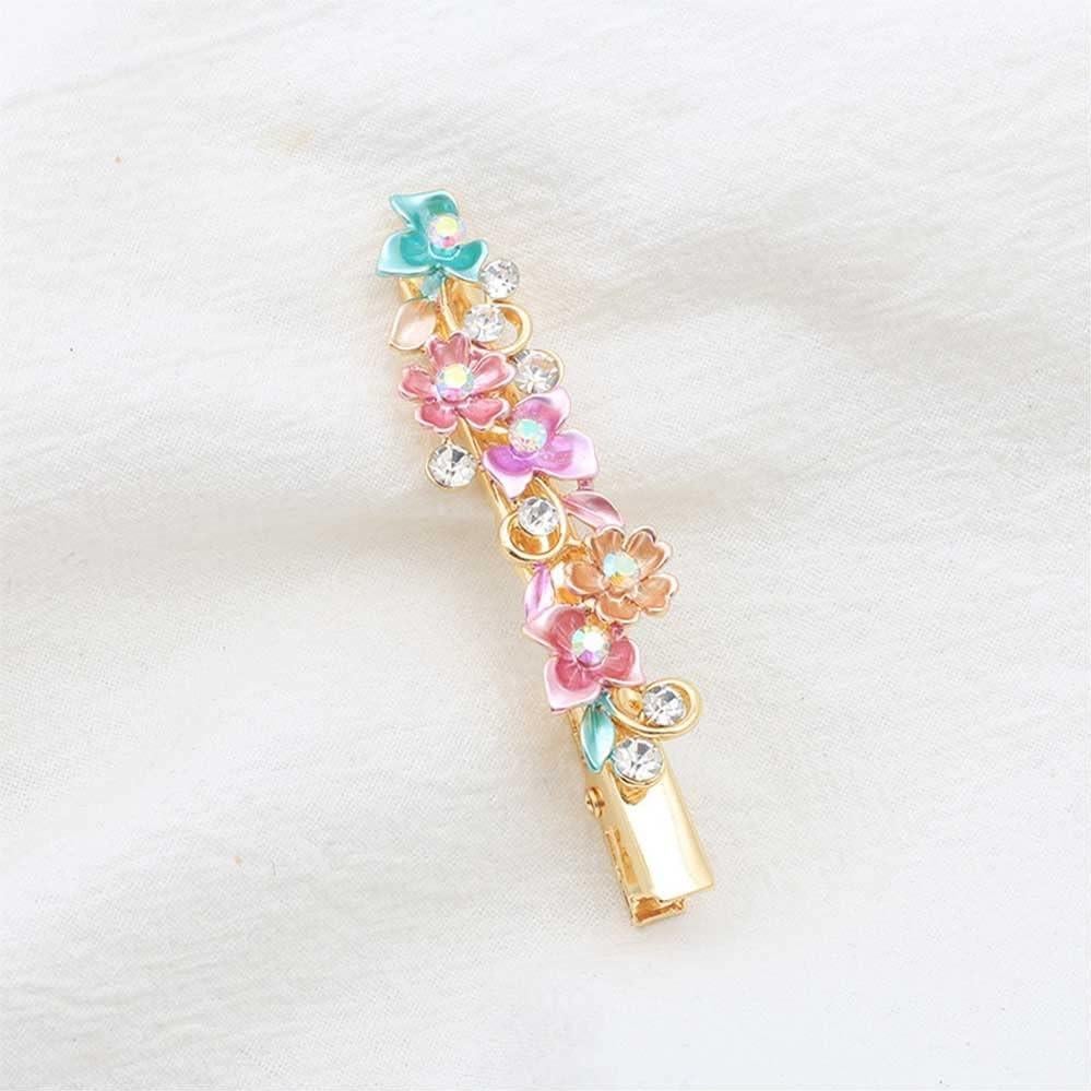 Clips para Cabello de Metal Vintage Coloridos 6pcs Whitebridge