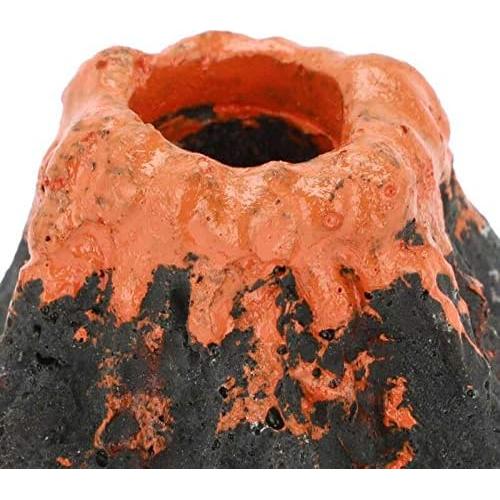 Decoración de Acuario Volcán Grande RunXF 16x11 cm