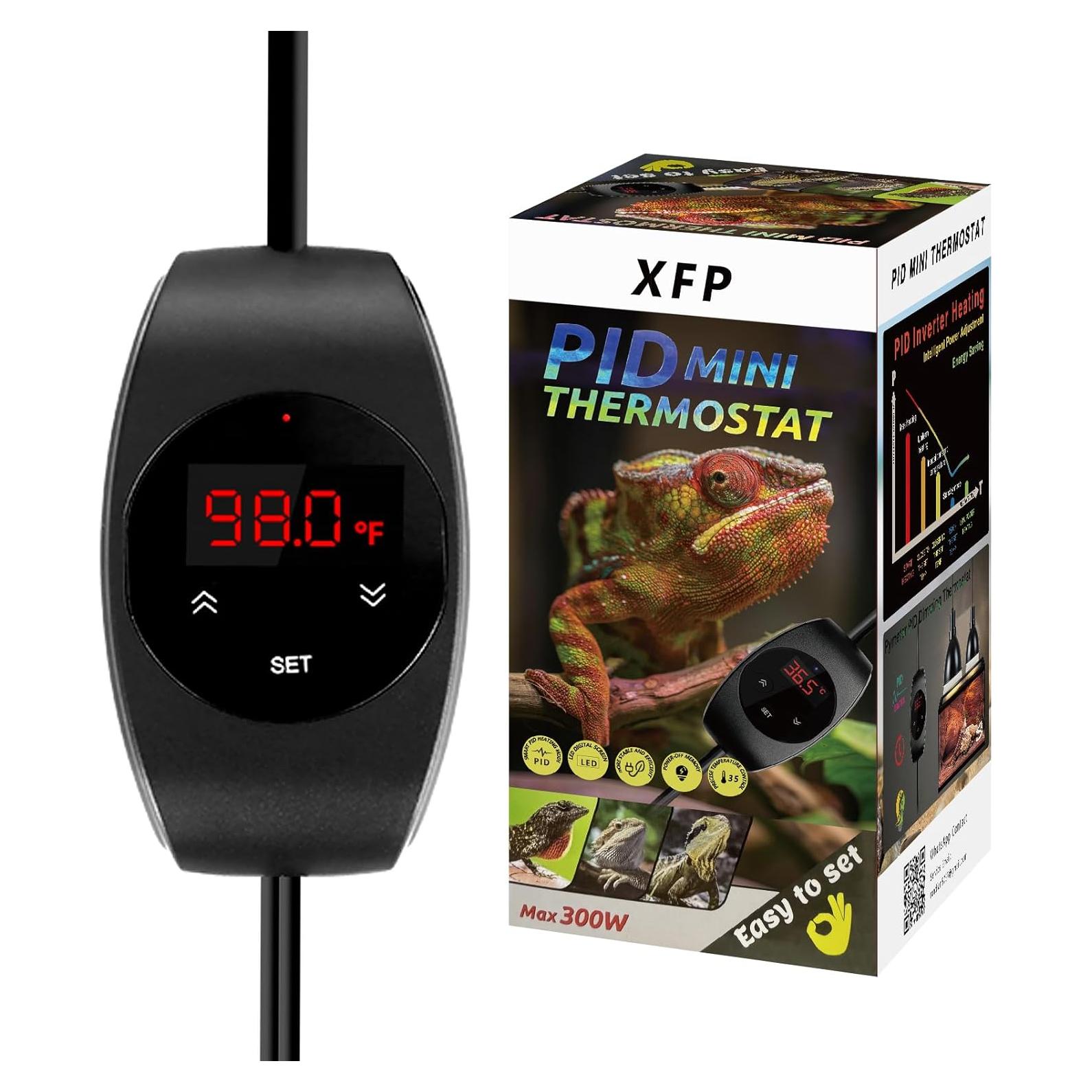 Termostato PID Dimming XFP para Reptiles y Germinación 300W