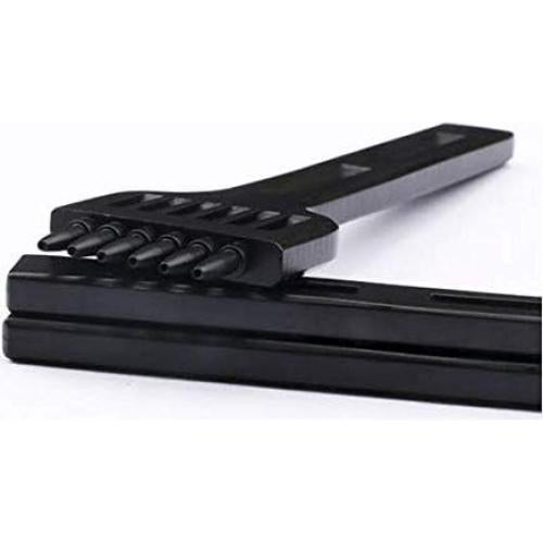 Juego de herramientas de punzonado de cuero Citian 4mm 2/4/6 dientes