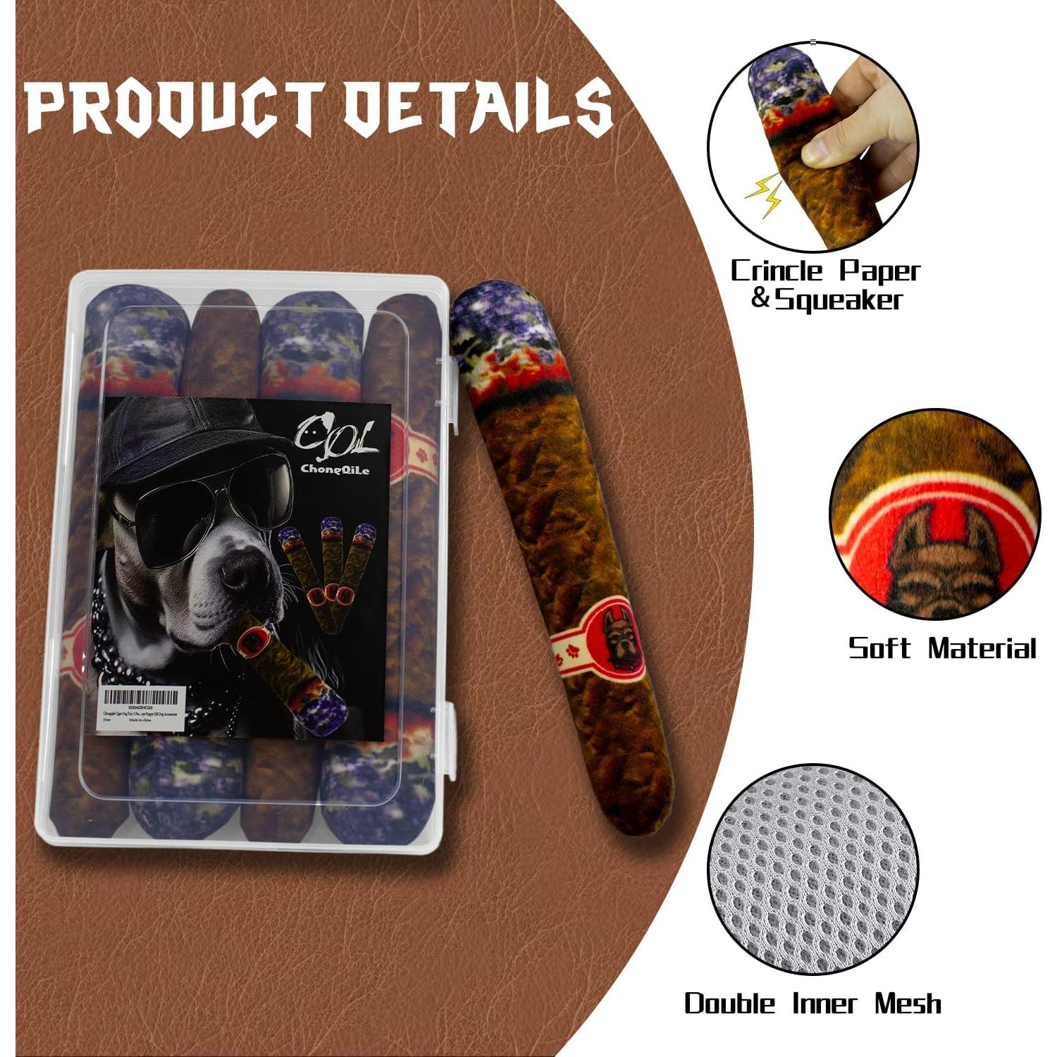 Paquete de 5 Juguetes Squeaky para Perros Chongqile