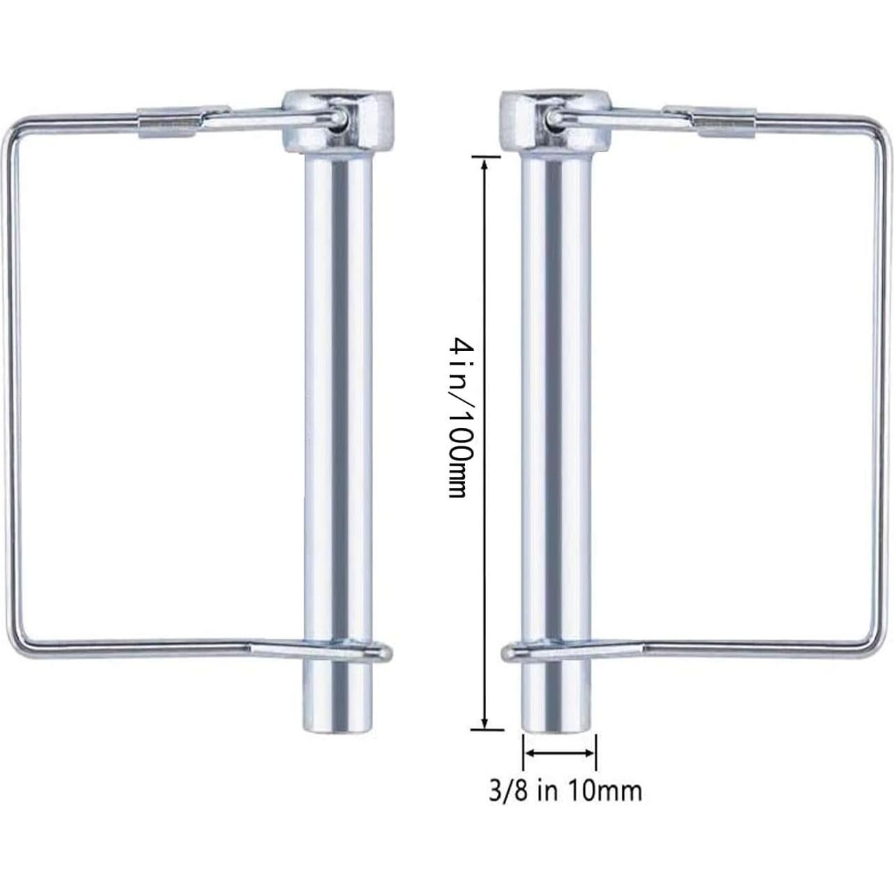 Paquete de 2 pines de acoplador Truleego 9.5x10.2 cm alta resistencia