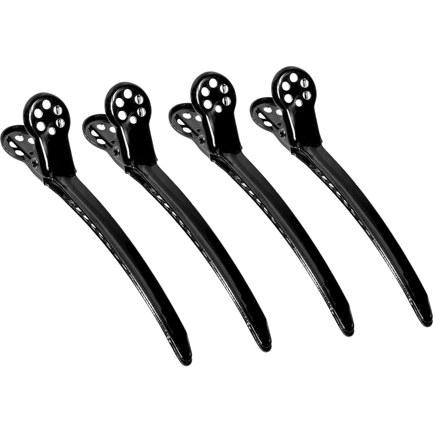 Clips de Tensión Ajustada Framar Negros - Set de 4 Clips Profesionales